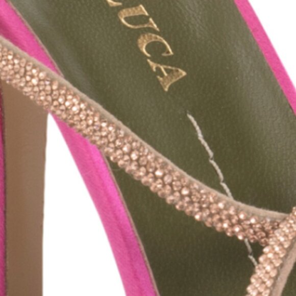 MARIA LUCA Made In Italy Leather Strappy Heeled Sandals - Picture 4 of 4